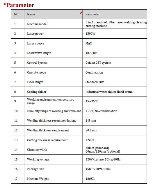 دستگاه لیزر جوش (جوش لیزری) سه کاره