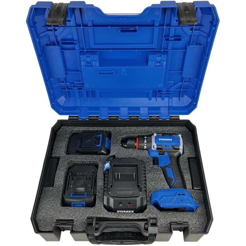  دریل شارژی 20 ولت براشلس 2 باتری ویوارکس مدل VR2010-BLX