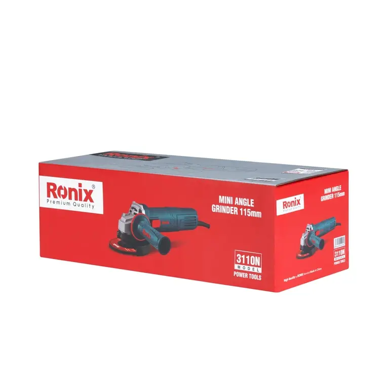 مینی فرز 115 میلی‌متری 880 وات رونیکس نسل جدید مدل3110N