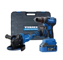 کیت شارژی ۲ عددی ویوارکس مدل VR2402-BCK براشلس