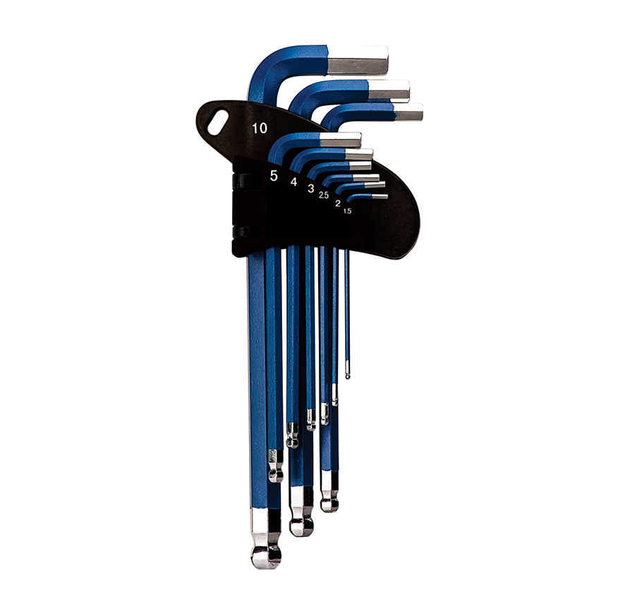 مجموعه 9 عددی آلن دسته بلند شش گوش هیوندای HT195