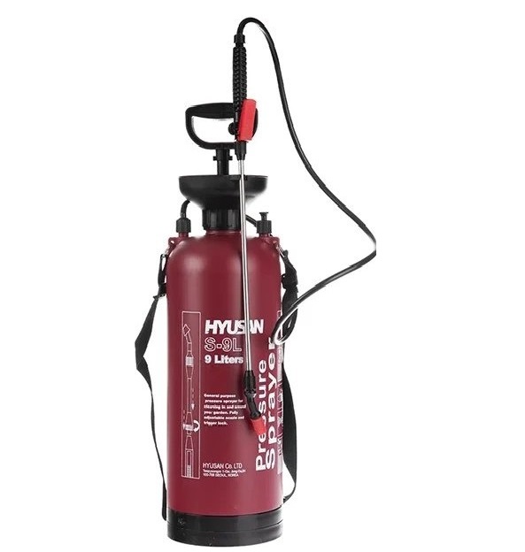 سمپاش هیوسان مدل S-9L حجم 9 لیتر | زرشکی | 