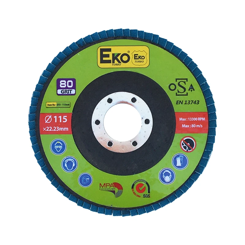 سنباده فلاپ 115 گرید 80اکو 