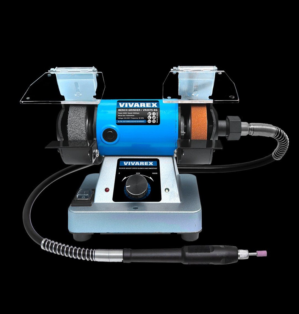 سنگ رومیزی مینیاتوری ویوارکس مدل VR2075-BG سایز ۷۵ میلیمتر